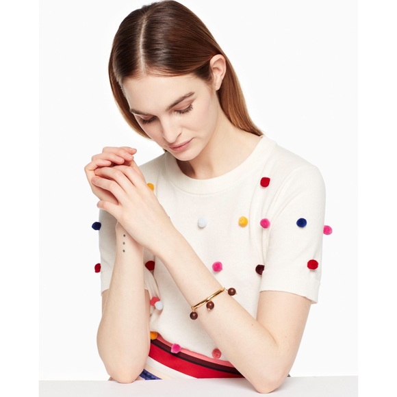 KATE SPADE • Second Nature Bracelet Cuff - Picture 4 of 5